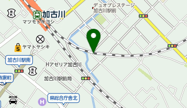 【予約制】akippa 加古川駅Aパーキング【バイク専用】の地図画像