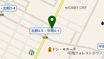 【予約制】akippa HR札幌南ST駐車場【日祝のみ】の地図画像