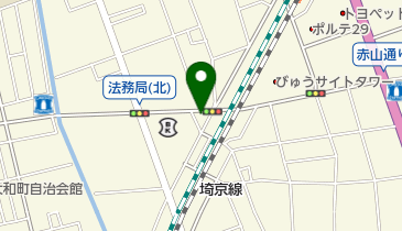 【予約制】akippa アキッパ下4P月極駐車場の地図画像