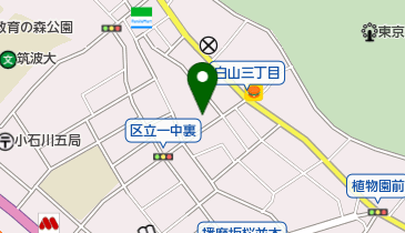 【予約制】akippa 小石川フィエルテ駐車場【原付専用スペース】の地図画像