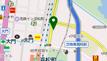 【予約制】akippa 汐留芝離宮ビルディング駐車場【機械式:普通車】【ご利用時間:7:00-23:00】※当日可(2)の地図画像