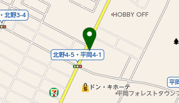 【予約制】akippa HR札幌南ST駐車場【ご利用時間:土曜のみ18:00-23:59】の地図画像