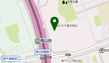 【予約制】akippa 竹見台団地駐車場(0088)の地図画像