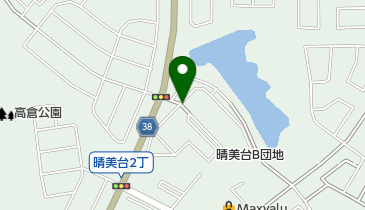 【予約制】akippa 晴美台B団地駐車場(0095)の地図画像