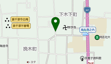 【予約制】akippa 【駐車場間違い注意】上京区下木下町駐車場の地図画像