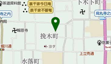 【予約制】akippa 上京区安楽小路町駐車場(4)の地図画像