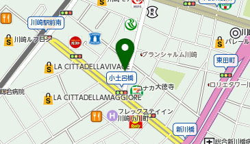 【予約制】akippa ダイワロイネットホテル川崎駐車場(2)【機械式/ハイルーフ】【ご利用時間:7:00-23:00】の地図画像