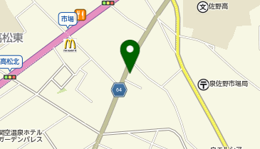 【予約制】akippa 市場西1丁目5駐車場(5)の地図画像