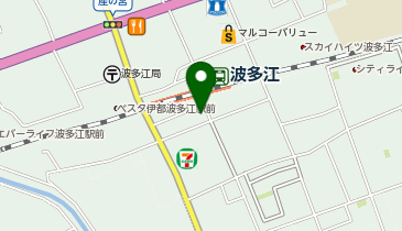 【予約制】akippa セレステ波多江駅南駐車場の地図画像