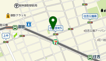 【予約制】akippa 御影中町1丁目駐車場の地図画像