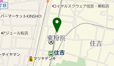 【予約制】akippa 住吉区東粉浜3-13駐車場の地図画像