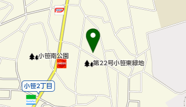 【予約制】akippa カメリア小笹駐車場の地図画像