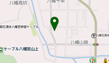 【予約制】akippa 八幡山柴11 山柴公民館向かい側の地図画像