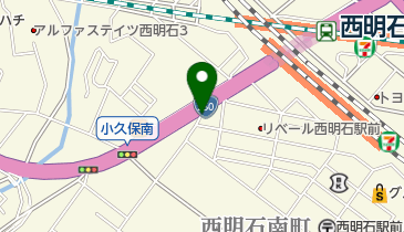 【予約制】akippa 【バイク専用】西明石南町3丁目駐車場の地図画像