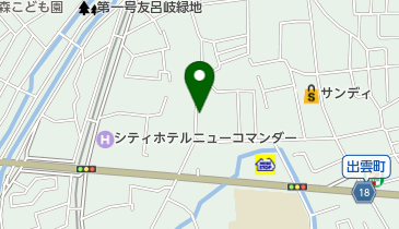 【予約制】akippa ジオパークの地図画像