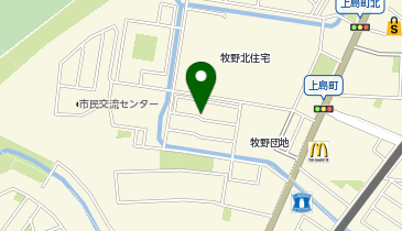 【予約制】akippa 牧野団地駐車場【A-5号棟付近】(0074)の地図画像