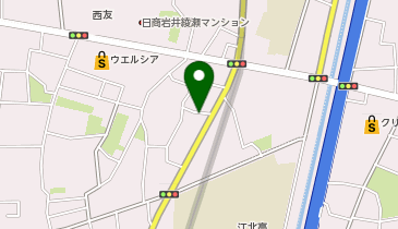 【予約制】akippa K 駐の地図画像