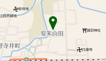 【予約制】akippa 安朱中溝町ガレージの地図画像