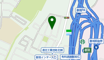 【予約制】akippa ヴェルディ北川C駐車場の地図画像