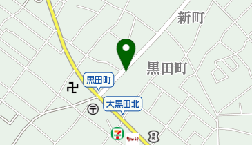 【予約制】akippa 黒田町102番地駐車場の地図画像