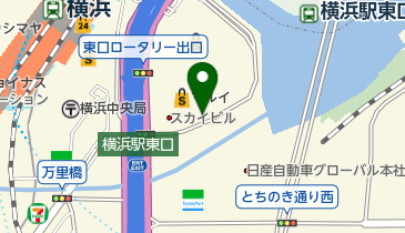 予約制 Akippa スカイビル駐車場 立体 大型 利用時間 平日6 00 23 59 横浜市西区 Akippa 2 0011 の地図 アクセス 地点情報 Navitime