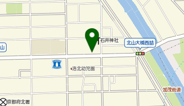 【予約制】akippa ラクール北山駐車場の地図画像