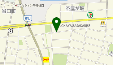 【予約制】akippa 【駐車場間違い注意】赤坂町1丁目95駐車場の地図画像