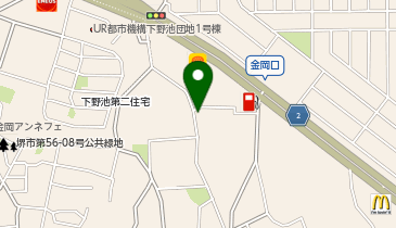 【予約制】akippa 金岡倶楽部モータープールの地図画像