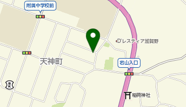 【予約制】akippa 盛岡市加賀野3丁目駐車場【一番左側】の地図画像