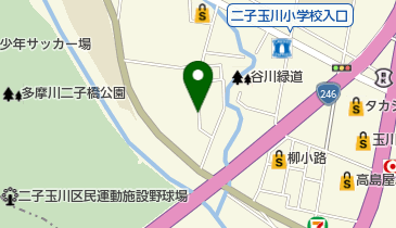 【予約制】akippa リフィオ二子玉川 駐車場の地図画像