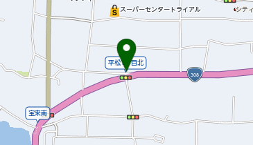 【予約制】akippa ベルリード宝来駐車場の地図画像