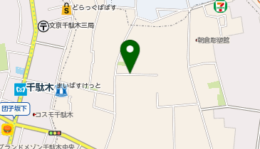 【予約制】akippa 谷中銀座徒歩3分駐車場の地図画像