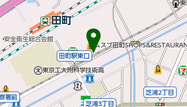 【予約制】akippa msb Tamachi 駐車場【S棟】【ミドルルーフ】の地図画像