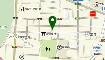 【予約制】akippa アクアプレイス四天王寺の地図画像