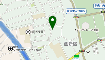 【予約制】akippa 西新宿4丁目28-21◎アキッパ駐車場の地図画像