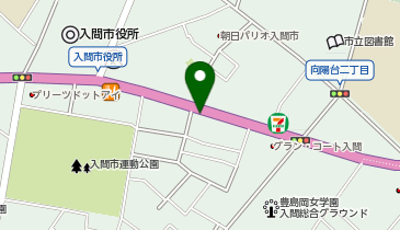 【予約制】akippa モノクロム駐車場No.2の地図画像