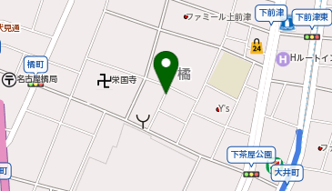 【予約制】akippa 【駐車場間違い注意】橘1丁目駐車場【バイク専用】の地図画像