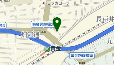 【予約制】akippa 居酒屋黄金屋 駐車場【ご利用時間:月-土 0:00-16:59】の地図画像