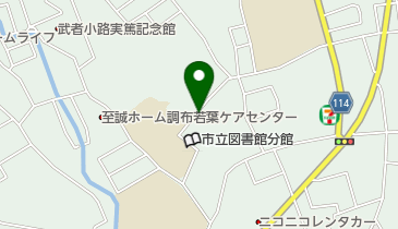 【予約制】akippa 東京都調布市若葉町3-20-28駐車場の地図画像