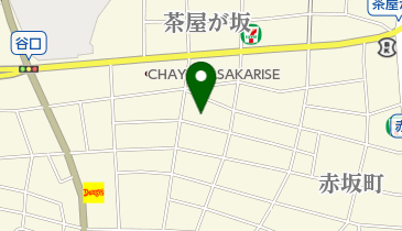 【予約制】akippa 赤坂町2丁目13駐車場の地図画像