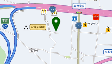 【予約制】akippa ファインスクエアの地図画像