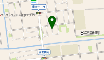 【予約制】akippa 東陽1-21駐車場【駐車場間違い注意】の地図画像