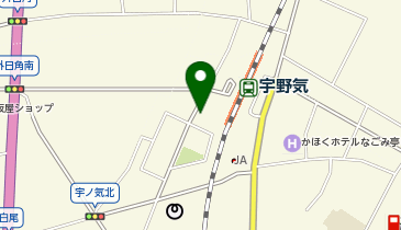 【予約制】akippa 宇野気駅前パーキングの地図画像