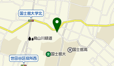 【予約制】akippa 国士舘大学近く駐車場の地図画像
