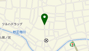 【予約制】akippa 大橋邸駐車場の地図画像