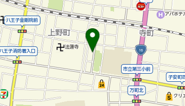 【予約制】akippa 寺町27-1 アキッパ駐車場の地図画像