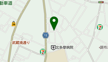 【予約制】akippa 佐久間邸駐車場の地図画像