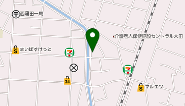 【予約制】akippa 蒲田西駐車場【バイク専用】の地図画像