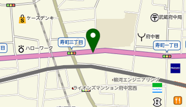 【予約制】akippa 府中ビル駐車場【平日限定】の地図画像