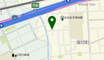 【予約制】akippa スペース中浜駐車場の地図画像
